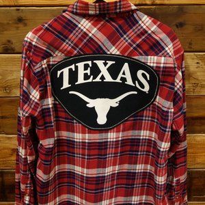 University of Texas One-of-a-Kind Custom Jachs Girlfriend Flannel - XL